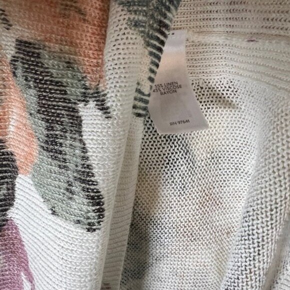 J Jill linen blend sweater size MP medium petite - Picture 3 of 4